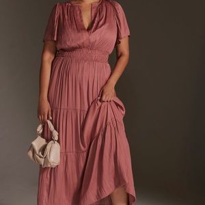 Anthropologie somerset maxi dress